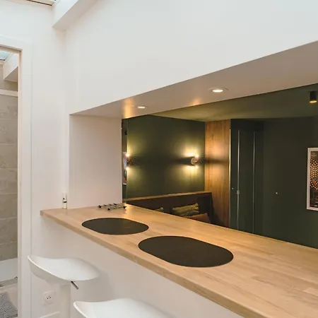 Mini Loft Buttes Chaumont 公寓 *